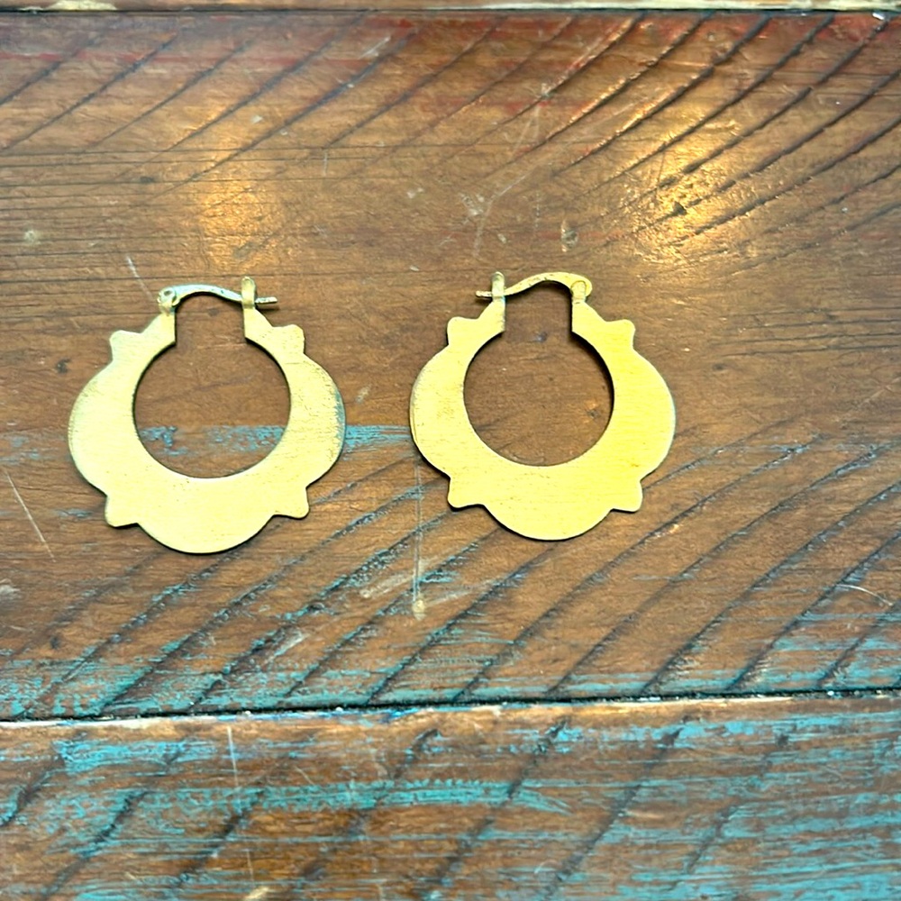 Brass Earrings